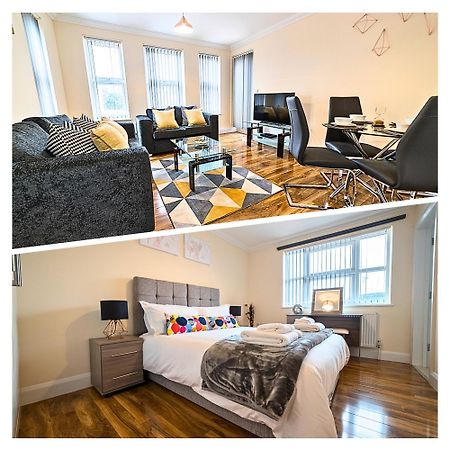 Heathrow Rare Find 2 Bedroom Plus 2 Bathroom Flat - Sleeps 6- Free Parking- Close To Heathrow Terminals-Quiet Development Stanwell Εξωτερικό φωτογραφία